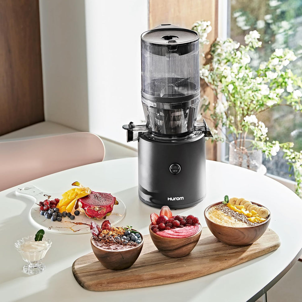 Hurom - H320 Matte Black Slow Juicer - H320N-BBS01MB