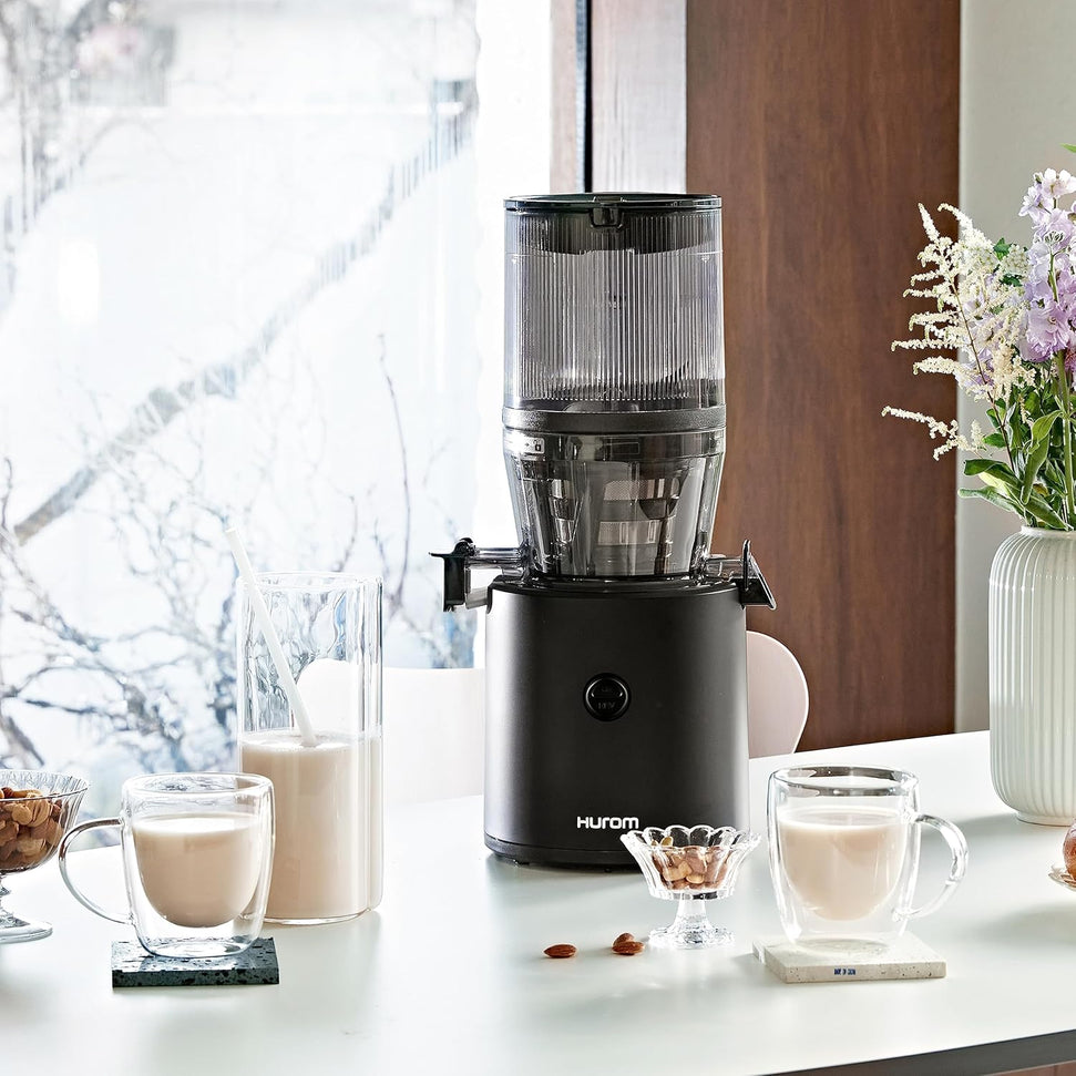 Hurom - H320 Matte Black Slow Juicer - H320N-BBS01MB
