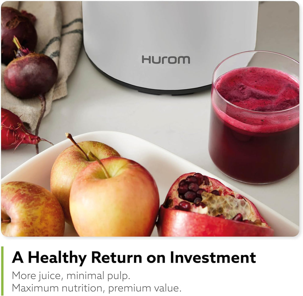 Hurom - H400 White Slow Juicer - H400-BBC05WW