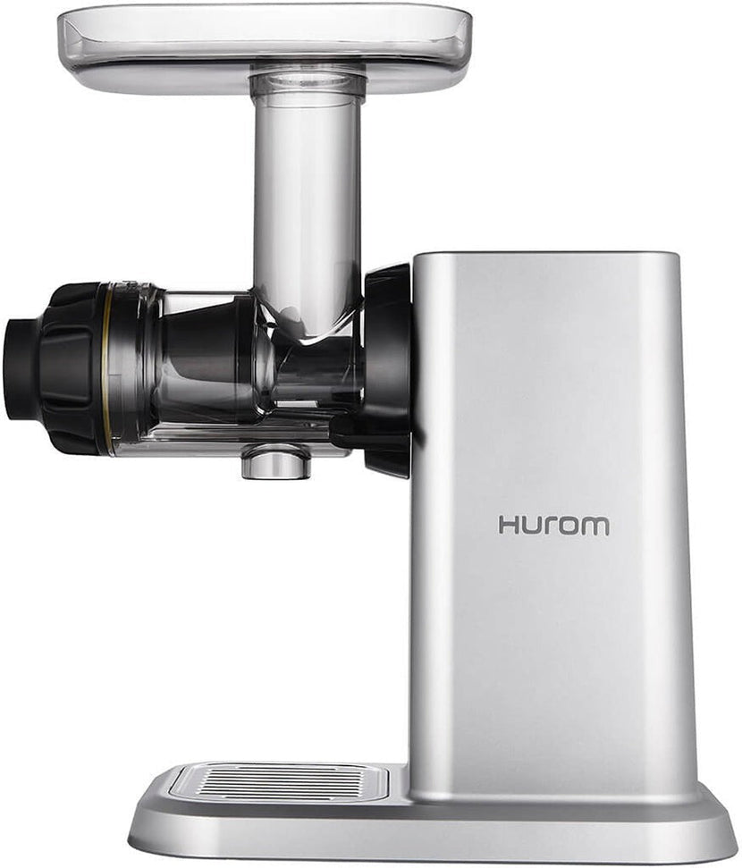 Hurom - Silver Horizontal Vegetable and Fruit Juicer - GI-SBB08