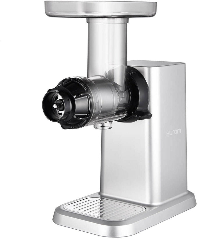 Hurom - Silver Horizontal Vegetable and Fruit Juicer - GI-SBB08