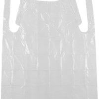 Hy-Five - 28" x 46" White 1.25 Mil Apron, 10x100/Pk - DAP125