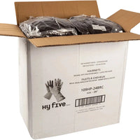 Hy-Pax - 24" Nylon Brown Mesh Hairnets, 100/Bg - 109HP-24BRC