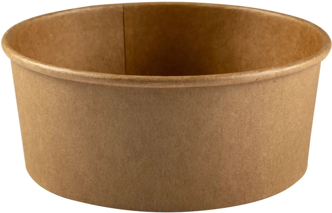 Hy-Pax - 32 Oz Paper Kraft Bowl, 50 x 12/Cs - HPE-PBWL32
