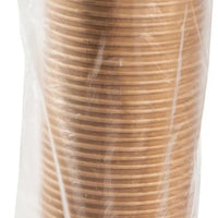 Hy-Pax - 32 Oz Paper Kraft Bowl, 50 x 12/Cs - HPE-PBWL32