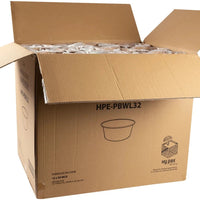 Hy-Pax - 32 Oz Paper Kraft Bowl, 50 x 12/Cs - HPE-PBWL32