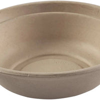 Hy-Pax - 32 Oz Tan Compostable Bowl, 300/Cs - TB-32