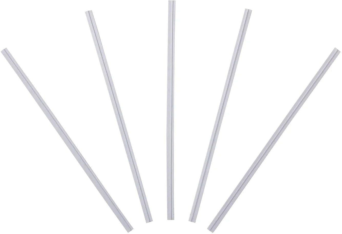 Hy Pax - 4" Paper White Twist Tie, 2000/bx - TT4WP