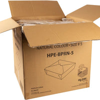 Hy-Pax - Natural Take Out Container, 140/Cs - HPE-BPRN-5