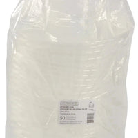 Hy-Pax - PP Dome Lid For 40 Oz Bowl, 50 x 6/Cs - HPE-PBWL40-LD