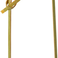 Hy-Stix - 4" Bamboo Knotted Skewer, 1000/Cs - 82-084KN-RP