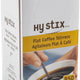 Hy-Stix - 7" Plastic Brown Flat Coffee Stirrer, 850/Box - HSCS-7BR