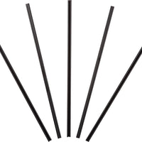 Hy-Stix - 7" Plastic Brown Flat Coffee Stirrer, 850/Box - HSCS-7BR
