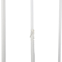 Hy-Stix - 8" Paper Wrapped White Milk Shake Straw, 400/Bx - STR-MS-8WT-PW