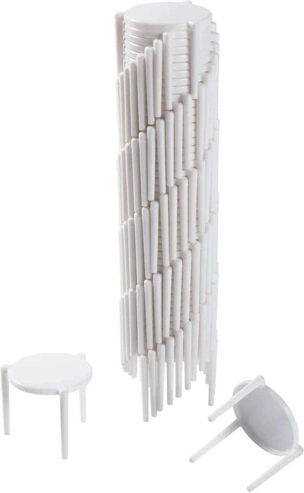 Hy-Stix - White Pizza Savers Stand/Holder, 1000/Cs - PS950-IN