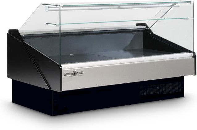 Hydra-Kool - 100" Packaged Meat Flat Glass Self-Contained - KPM-FG-100-S