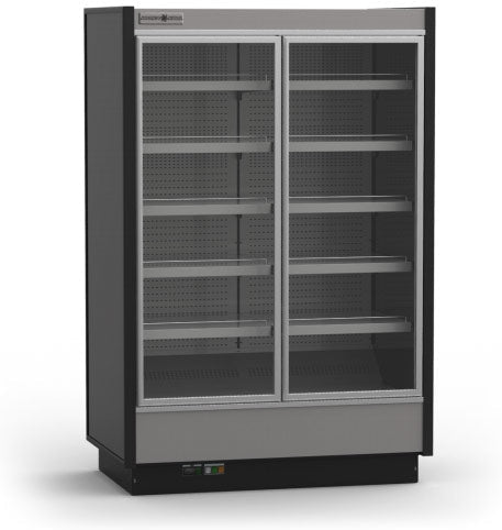 Hydra-Kool - 2-Door High Volume Grab And Go Remotely Cooled - KGV-MD-2-R