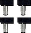 Hydra-Kool - Pieds réglables en acier inoxydable de 3,6 po, lot de 4 - KT001A - PRODUIT ÉPUISÉ