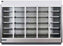 Hydra-Kool - Réfrigérateur vitrine autonome à cinq sections gris et argent avec porte arrière - KGV-MR-5-S