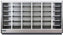 Hydra-Kool - Gray & Silver Six Section Remote Merchandiser Refrigerator With Rear Door - KGV-MR-6-R