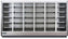 Hydra-Kool - Réfrigérateur vitrine télécommandé à six sections gris et argenté avec porte battante - KGV-MD-6-R