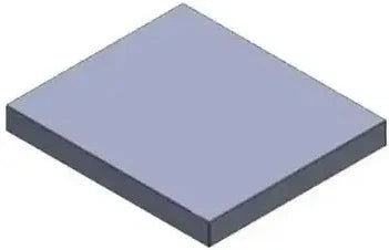 Hydra-Kool - Gray Single Level Step Shelf For KFM-60 and KPM-60 - KT011E - DISCONTINUED