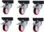 Hydra-Kool - Roulette verrouillable pour KPM/KFC/KGL/KGH/KBD 100”/120”, Lot de 6 - KT002C - FIN DE SÉRIE