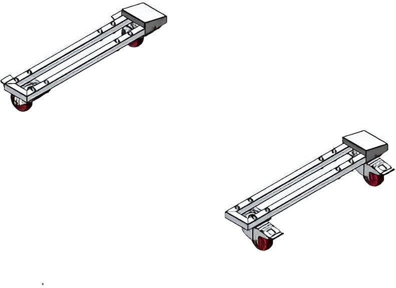 Hydra-Kool - Locking Caster Kit With Frame, For KGL-RS & KGL-RM, Pack of 4 - KT002B - DISCONTINUED