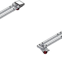 Hydra-Kool - Locking Caster Kit With Frame, For KGL-RS & KGL-RM, Pack of 4 - KT002B - DISCONTINUED