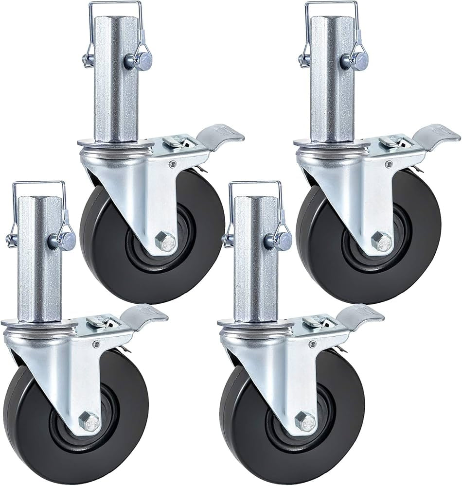 Hydra-Kool - Locking Caster Kit With Frame, For KGL-RS & KGL-RM, Pack of 4 - KT002B - DISCONTINUED