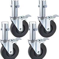 Hydra-Kool - Locking Caster Kit With Frame, For KGL-RS & KGL-RM, Pack of 4 - KT002B - DISCONTINUED