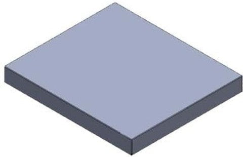 Hydra-Kool - Stainless Steel Single Level Step Shelf For KFM-80 and KPM-80 - KT011H - DISCONTINUED