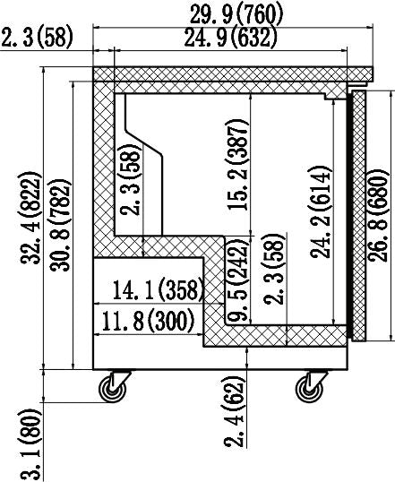 IKON - 28" Stainless Steel 2 Drawers Electric Under Counter Refrigerator - IUC28R-2D (Pre-Order Now, ETA 3 Months) - DISCONTINUED
