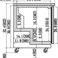 IKON - 28" Stainless Steel 2 Drawers Electric Under Counter Refrigerator - IUC28R-2D (Pre-Order Now, ETA 3 Months) - DISCONTINUED