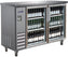 IKON - Réfrigérateur de bar encastrable en acier inoxydable de 49 po avec deux portes battantes en verre - IBB49-2G-24SS