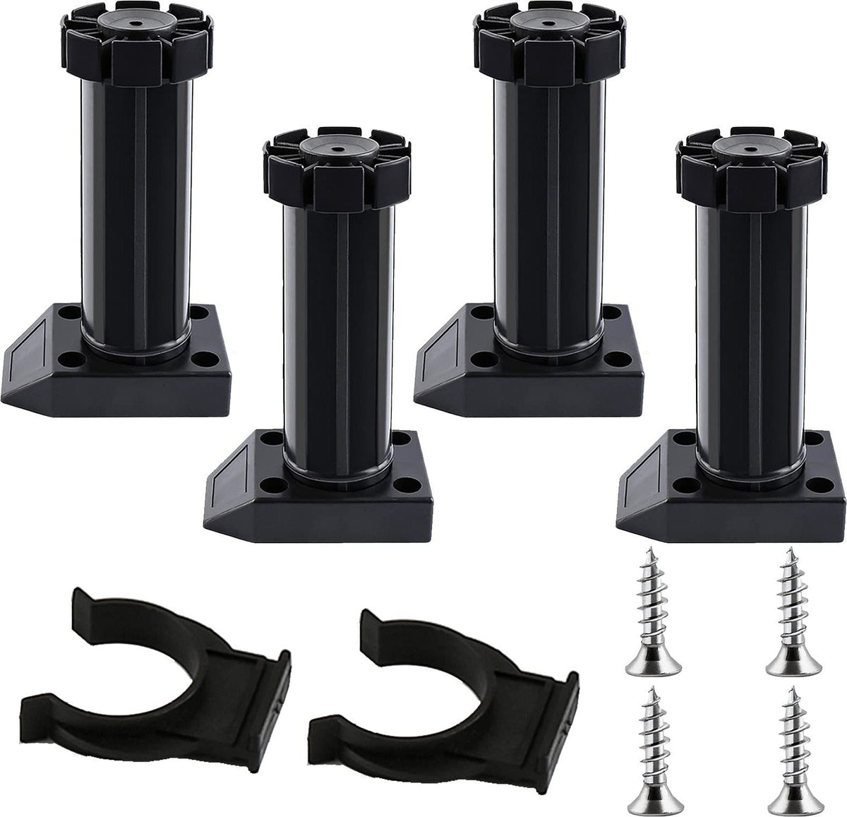 IKON - 6" Cooking Adjustable Leg, Pack of 4 - 119-0523