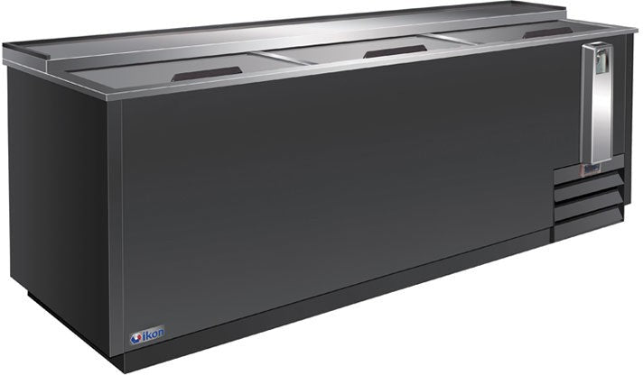 IKON - 95" Stainless Steel Three Door Electric Bottle Cooler - IBC95 - DISCONTINUED