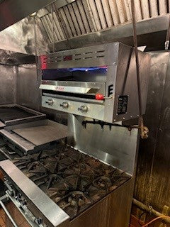 IKON COOKING - 24" Stainless Steel Cooking Gas Salamander Broiler - IRSB-24