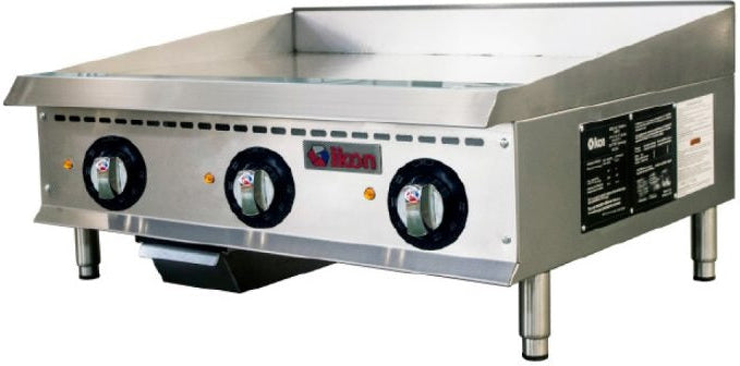 IKON COOKING - 36” Electric Thermostatic Griddle - ITG-36E