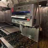 IKON COOKING - 36" Stainless Steel Cooking Gas Salamander Broiler - IRSB-36