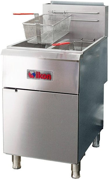 IKON COOKING - 4-Tube Split Tank Fryer - IGF-40/40 NG (Pre-Order Now, ETA Mid Jan)