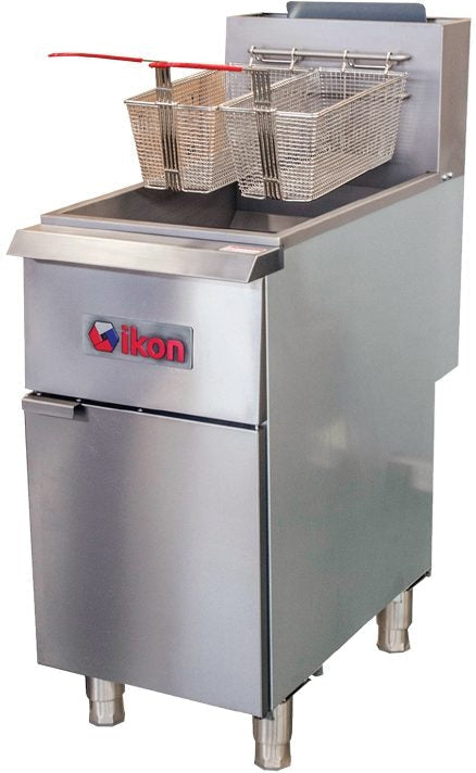IKON COOKING - 90,000 BTU Fryer 3-Tube - IGF-35/40 NG