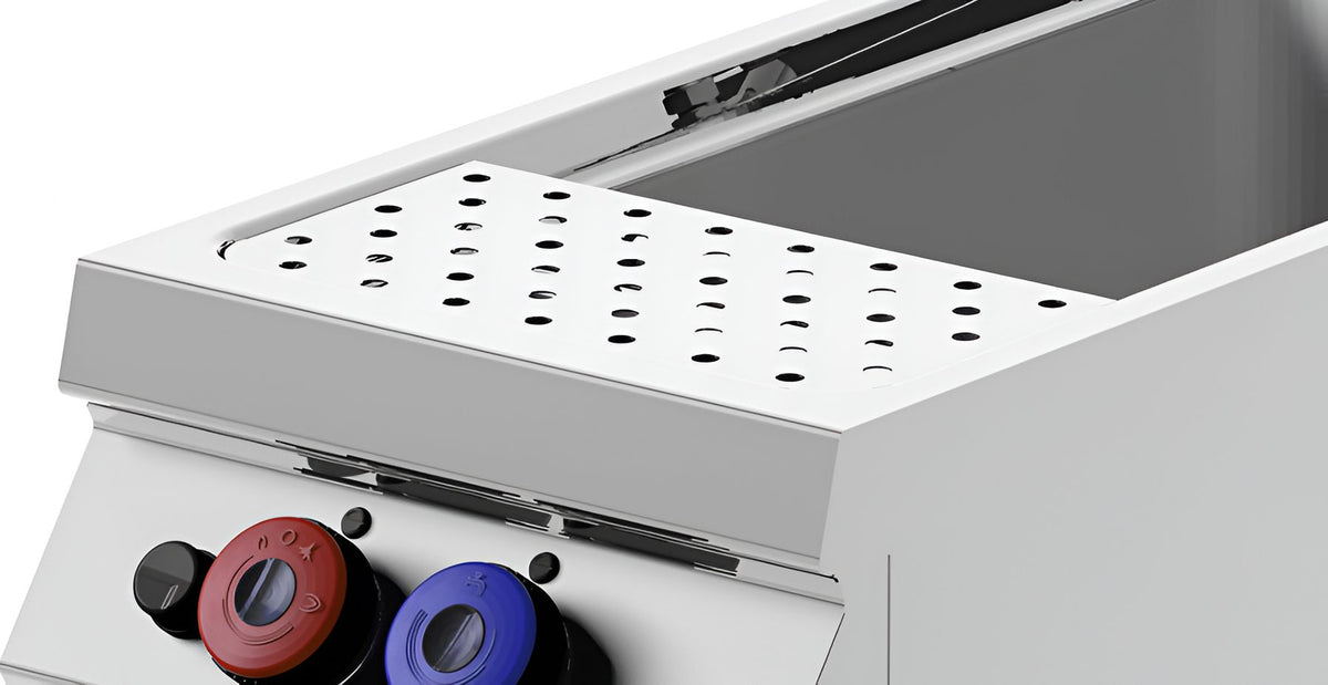 IKON - Stainless Steel 5 Tube Fryer Tank Cover For IGF-75/80 - 119-0028 (Pre-Order Now, ETA 3 Months)