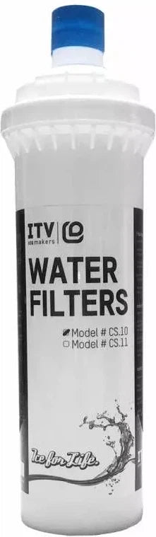 ITV Ice Makers - 10,000 Gal. Water Filters And Replacement Cartridges - CS-10
