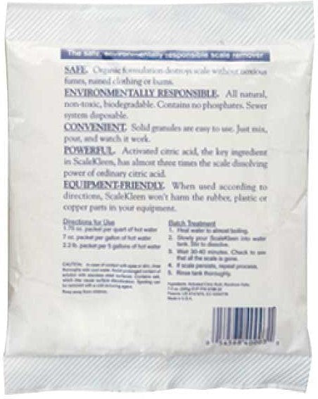 ITV Ice Makers - 1.8 Oz Bag Scale Cleaner - 1420
