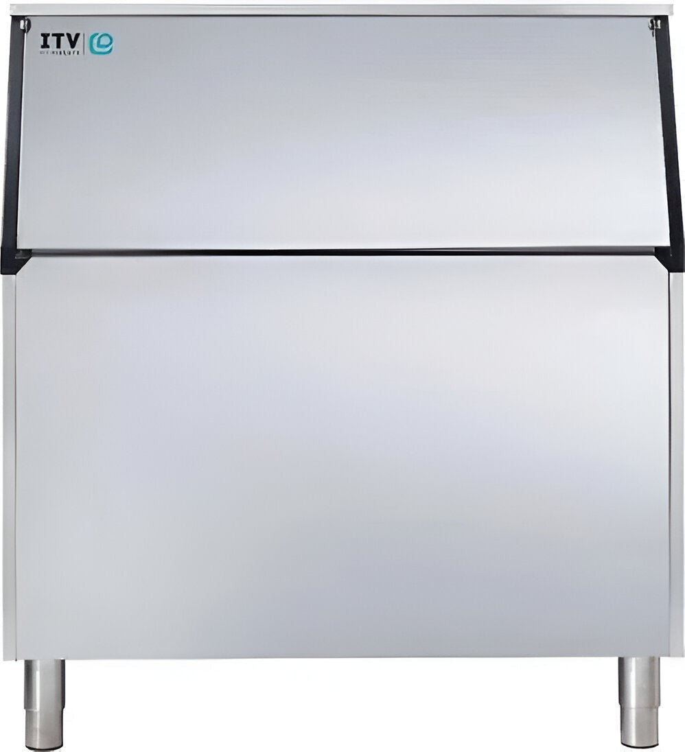 ITV Ice Makers - 48.03" Slope Front Modular Ice Storage Bin - S-900