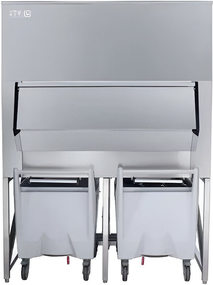ITV Ice Makers - 728 lb Ice Bin With Cart For Modular Machine - SCD-900