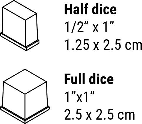 ITV Ice Makers - SPIKA 130 Half Dice Under-Counter Ice Cube Machine - NG 130 A1H