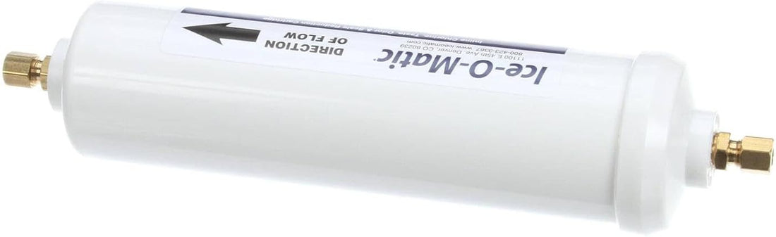 Ice-O-Matic - 1/4" Size Compression Inline Single Ice Machine Water Filter Cartridge - IFI4C