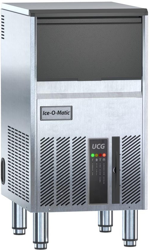 Ice-O-Matic - 69 lb Gourmet Cube-Style Undercounter Air-Cooled Self-Contained Condenser Cube Ice Maker - UCG060A